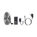 Porodo Blue 16.4 Ft Sound Reactive RGB Strip Light with 44 Key Remote