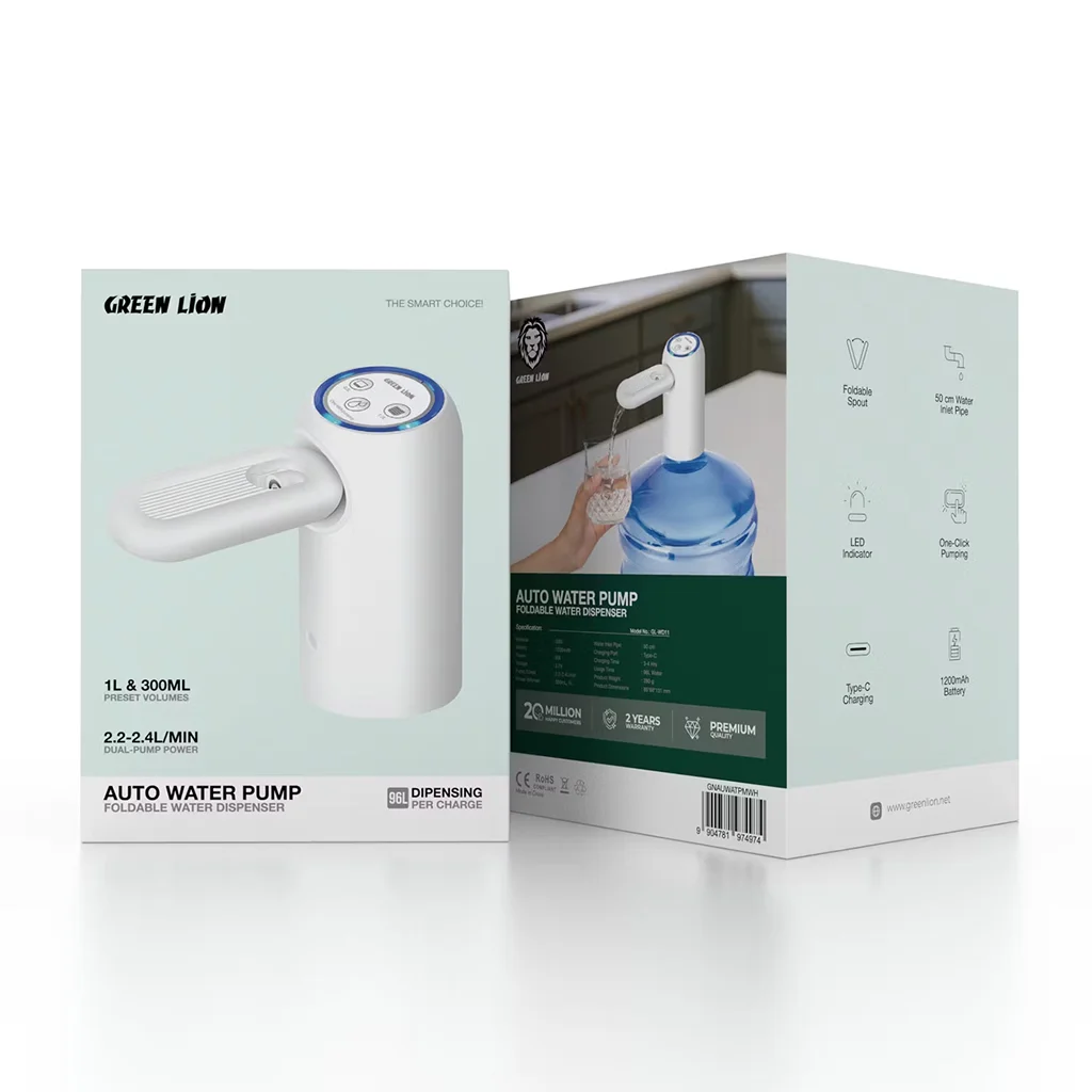 Green Lion Auto Water Pump Foldable Water Dispenser