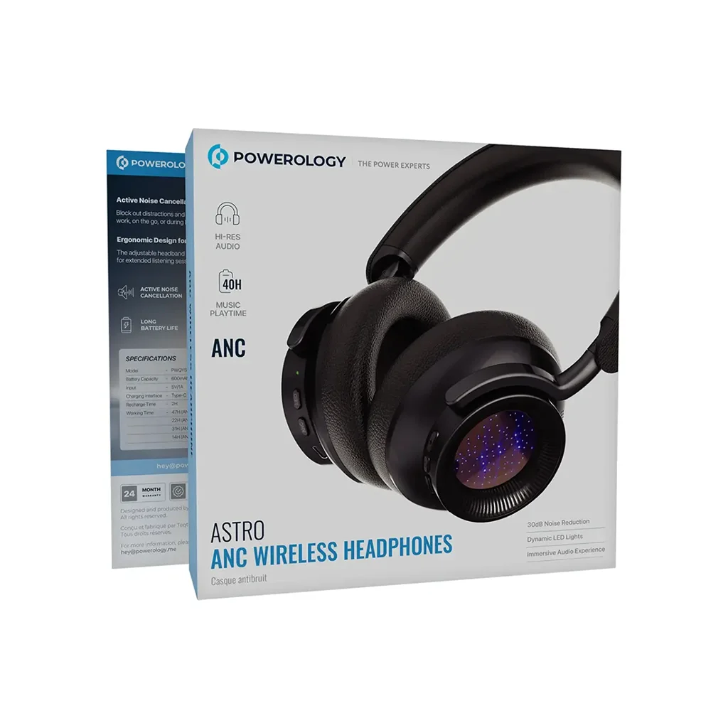 Powerology Astro ANC Wireless Headphones