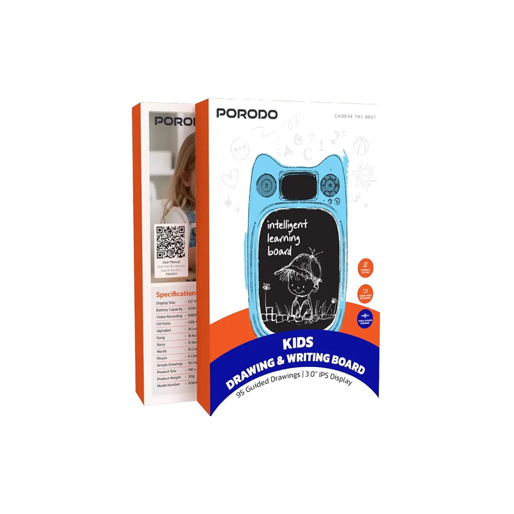 Porodo Kids Drawing & Writing Board