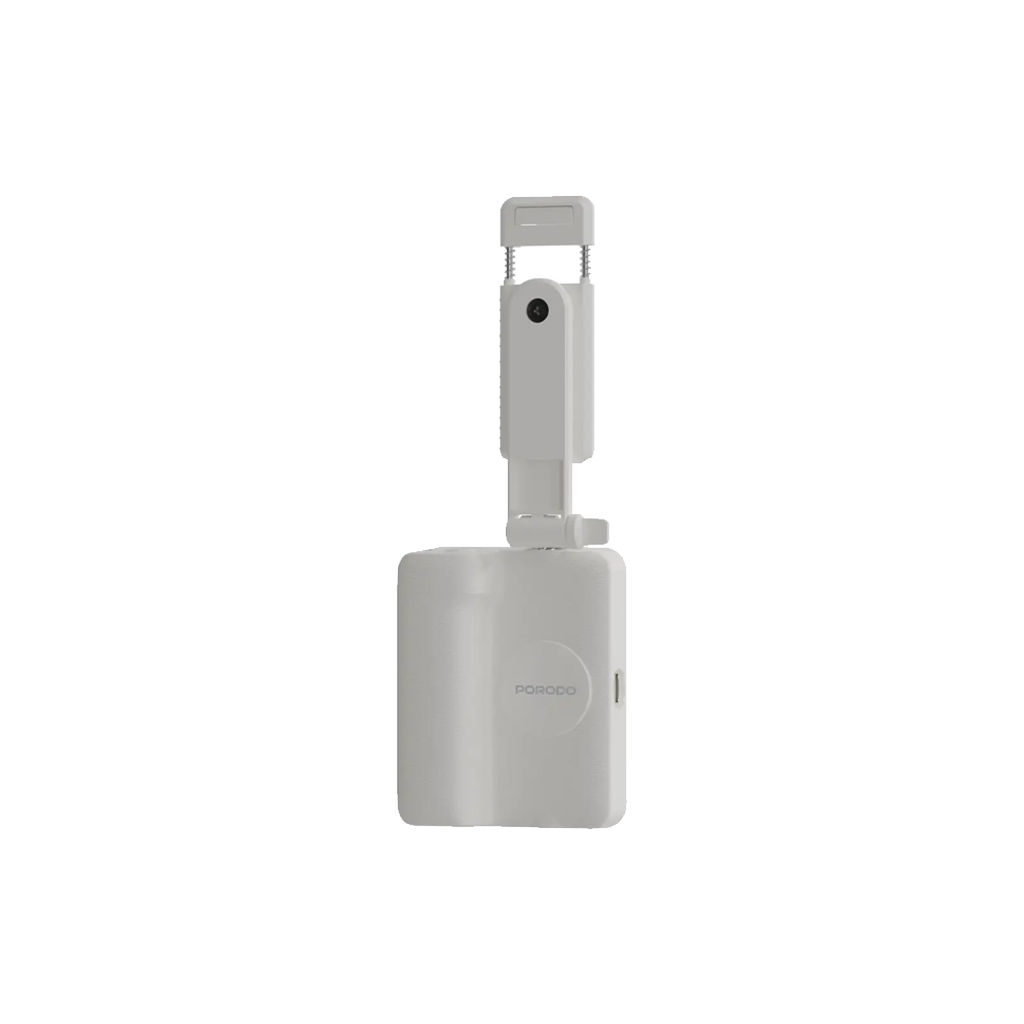 Porodo Lifestyle 3-in-1 Bluetooth Selfie Stick with Detachable Fill Light & Stand
