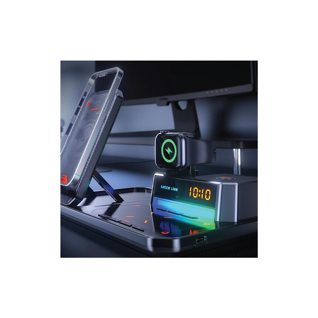 Green Lion 6 in 1 Multifunctional Wireless Charger