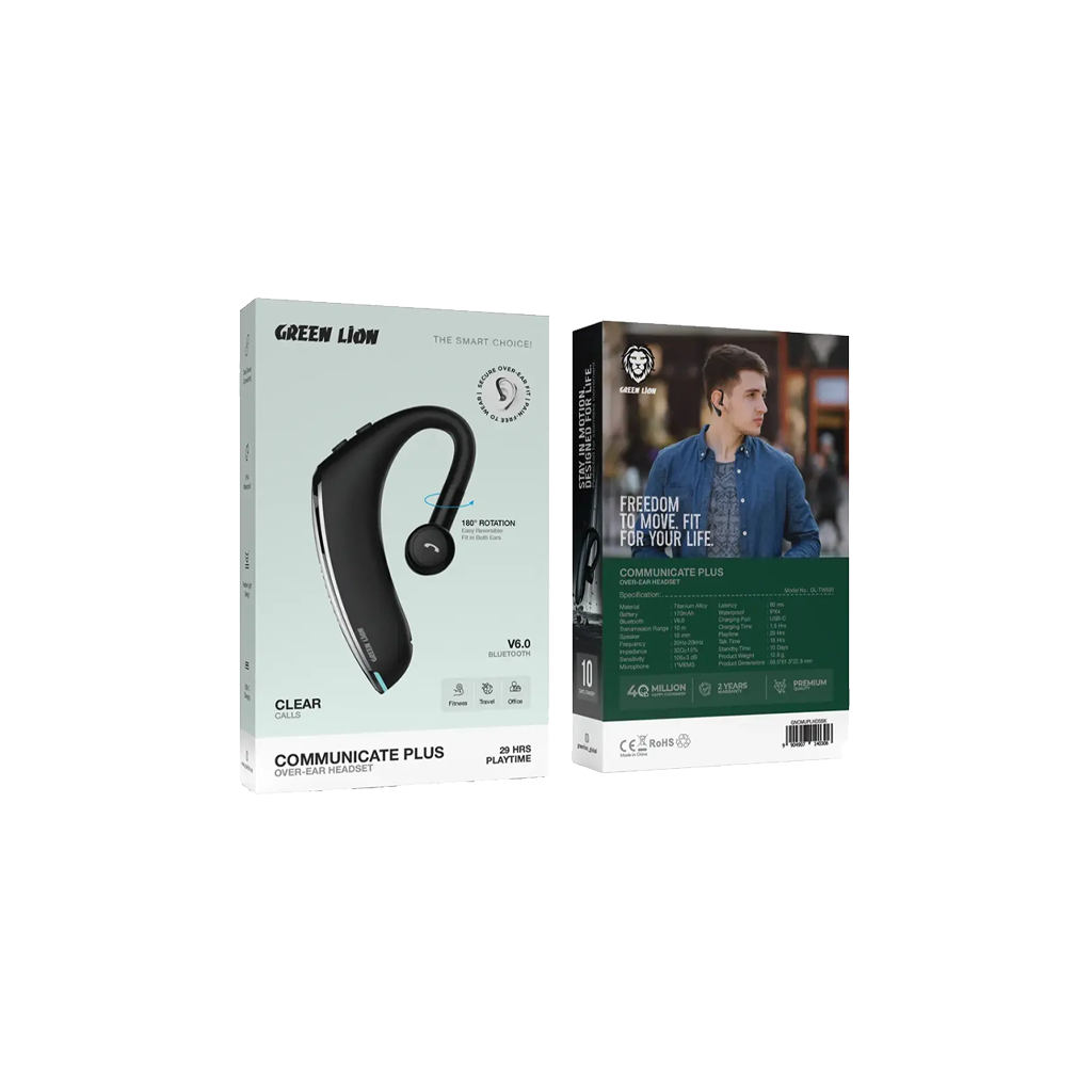 Green Lion Communicate Plus Over-Ear Headset
