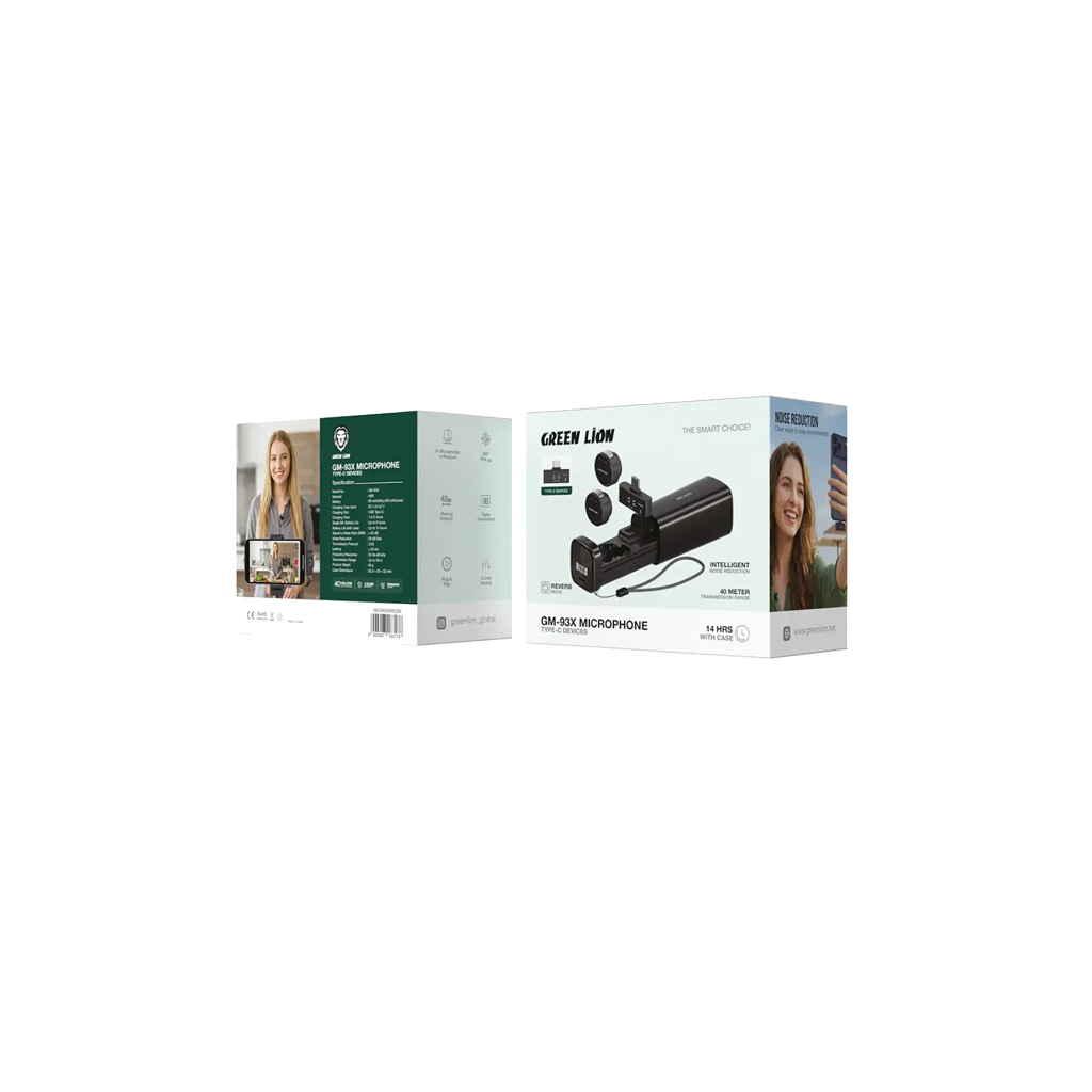 Green Lion GM-93X Microphone for Type-C Devices