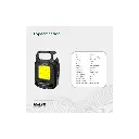 Green Lion Keychain Light with Foldable Design