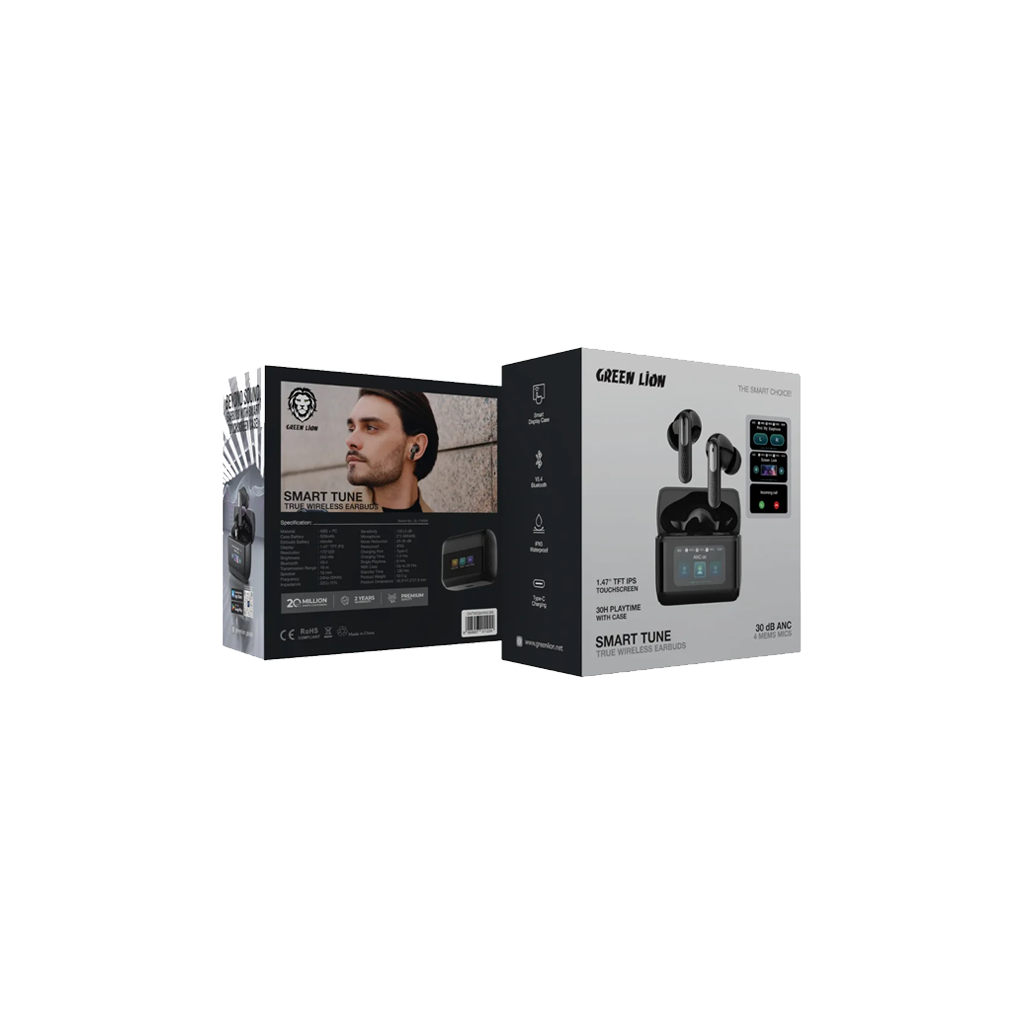 Green Lion Smart Tune True Wireless Earbuds with ANC