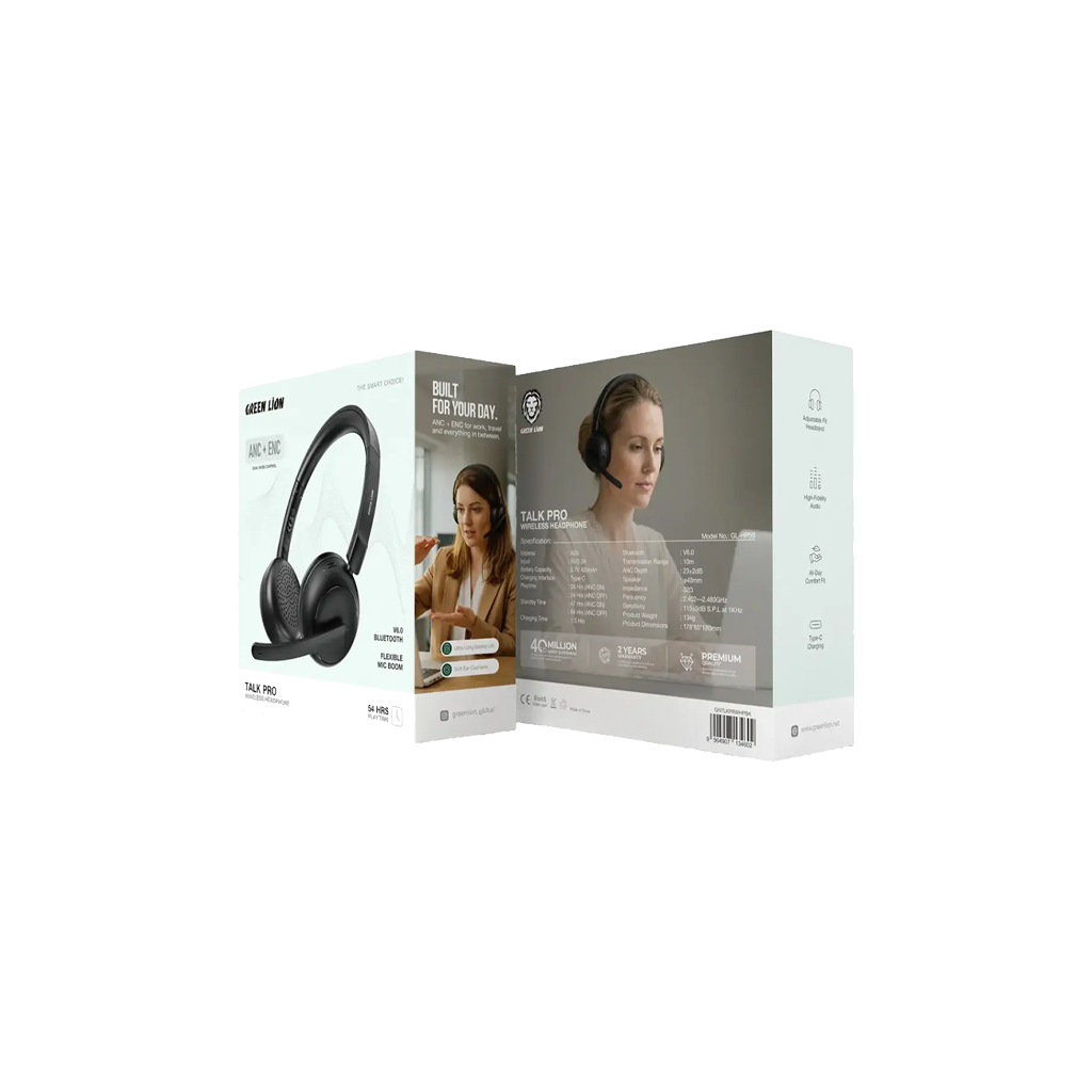 Green Lion Talk Pro Wireless Headphones