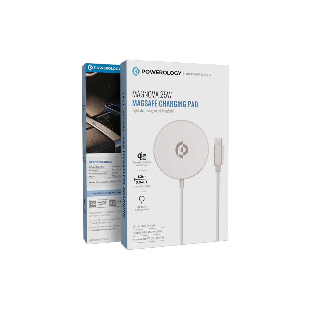 Powerology Magnova 25W MagSafe Charging Pad