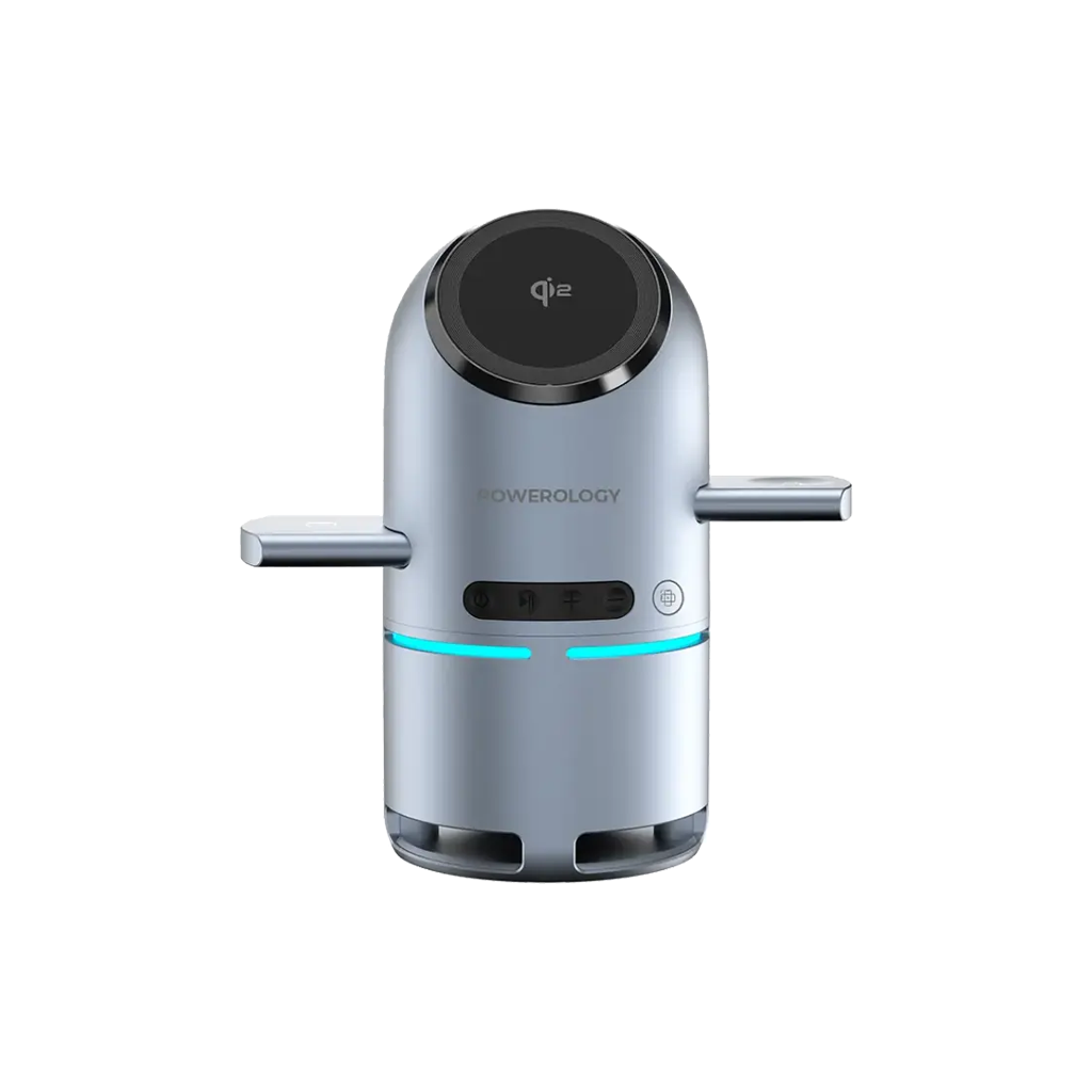 Powerology Qi2 Speaker Charge Station