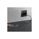 Powerology Volt-X 25W Mini Gan Wall Charger with USB C to USB C Cable