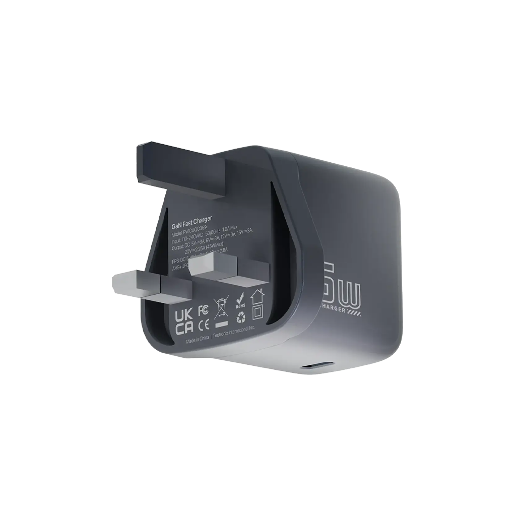 Powerology Voltflow GaN Wall Charger PD 45W