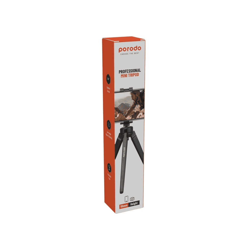 Porodo Professional Mini Tripod