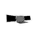 Powerology 13.3" Portable Dual Screen Portable Laptop Monitor