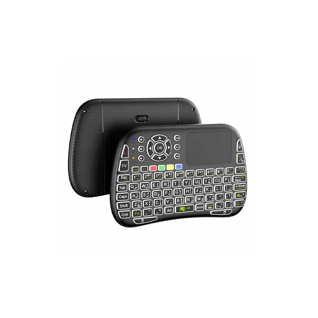 Porodo Mini Wireless Keyboard Touch Combo - Black 2.webp