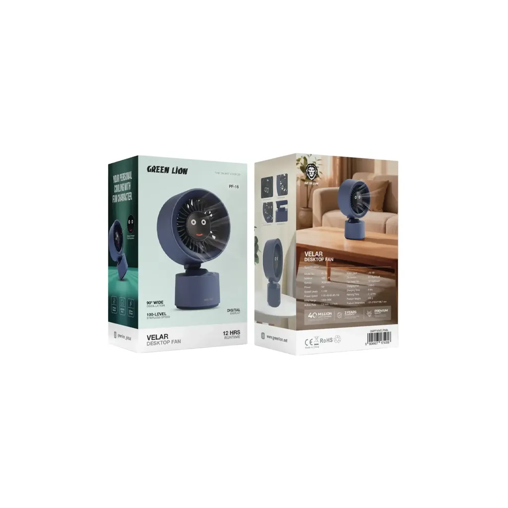 Green Lion Velar Desktop Fan blue 2.webp