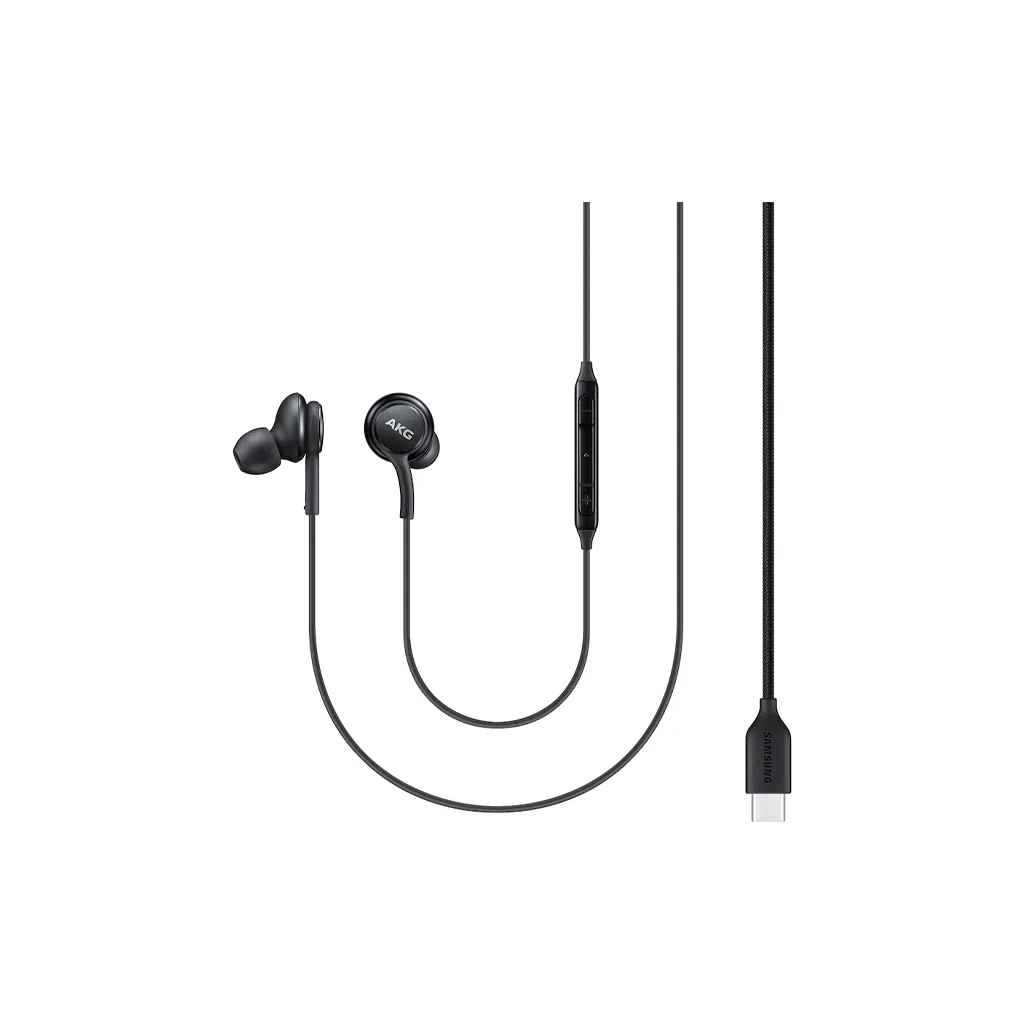 Samsung Type-C AKG Earphones black color 3.webp