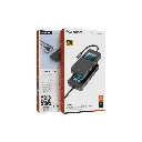 Porodo 6-In-1 Multi-Port USB-C Hub with Smart Digital Display - Gray 6.webp