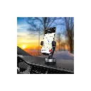 Porodo Robson Cradle Suction Phone Holder - Black 4.webp