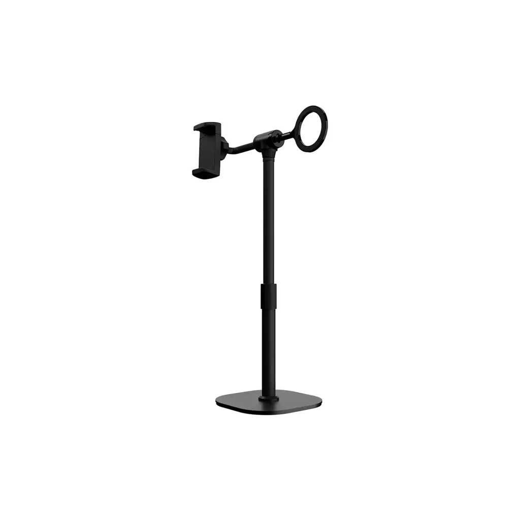 Porodo Evostand 360° Dual Rotating Phone Holder with Anti-Slip Base - Black 2.webp