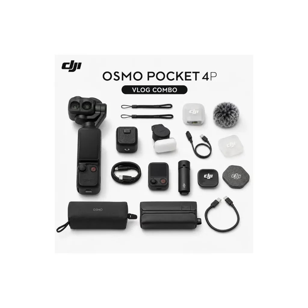 DJI Osmo Pocket 4P (Pro) Vlog Creator Combo 2.webp
