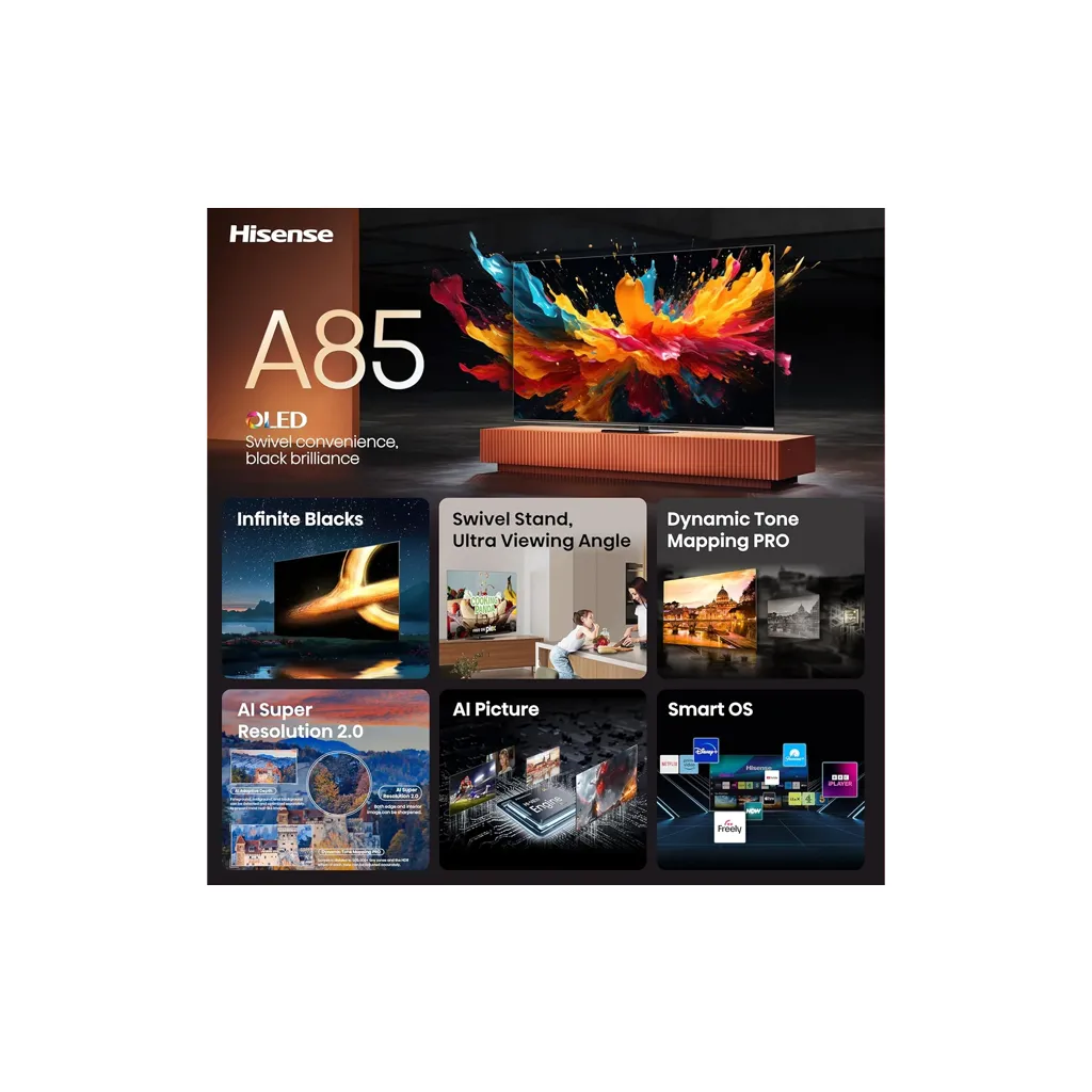Hisense 65A85LEVS 65″ Smart OLED TV 6.webp