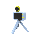 Porodo Lifestyle Kids Flip Camera with Tripod Stand