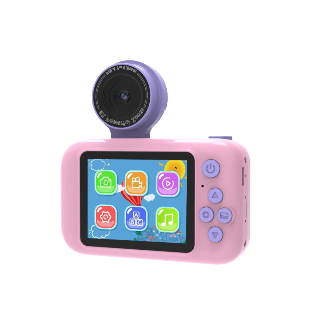 Porodo Lifestyle Kids Flip Camera with Tripod Stand