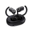 Powerology ENC TWS Air Conduction Earbuds and Charging Case with Display