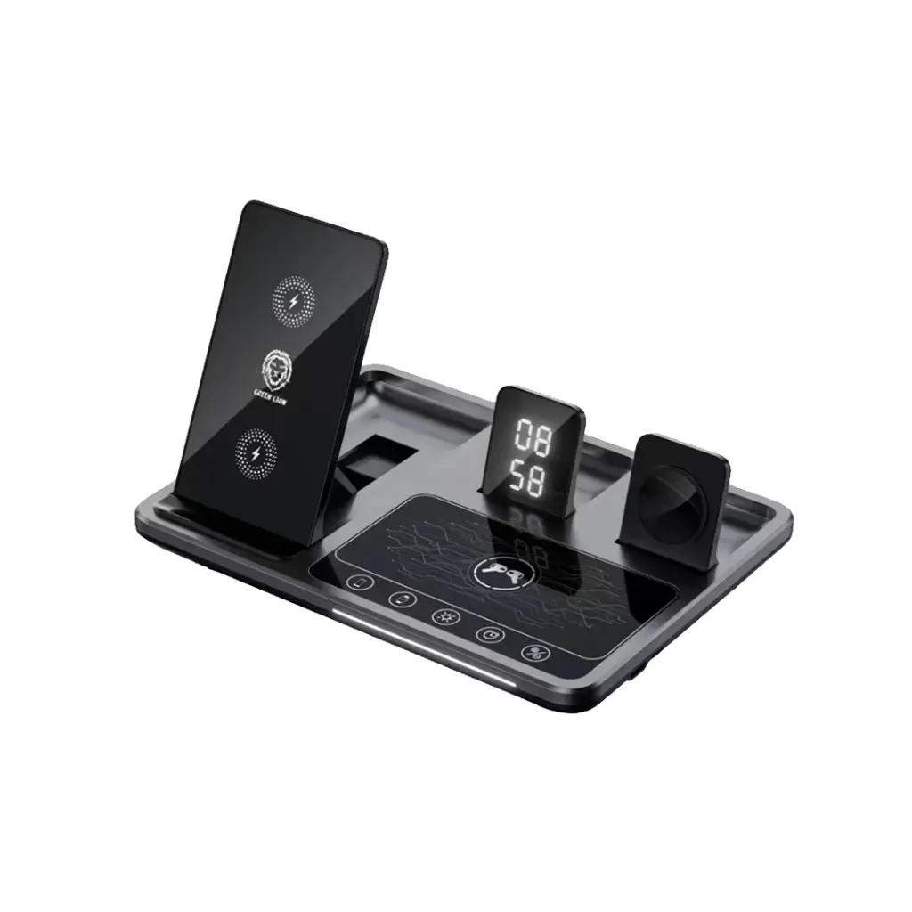 Green Lion 4 in 1 Wireless Charging Station 15W