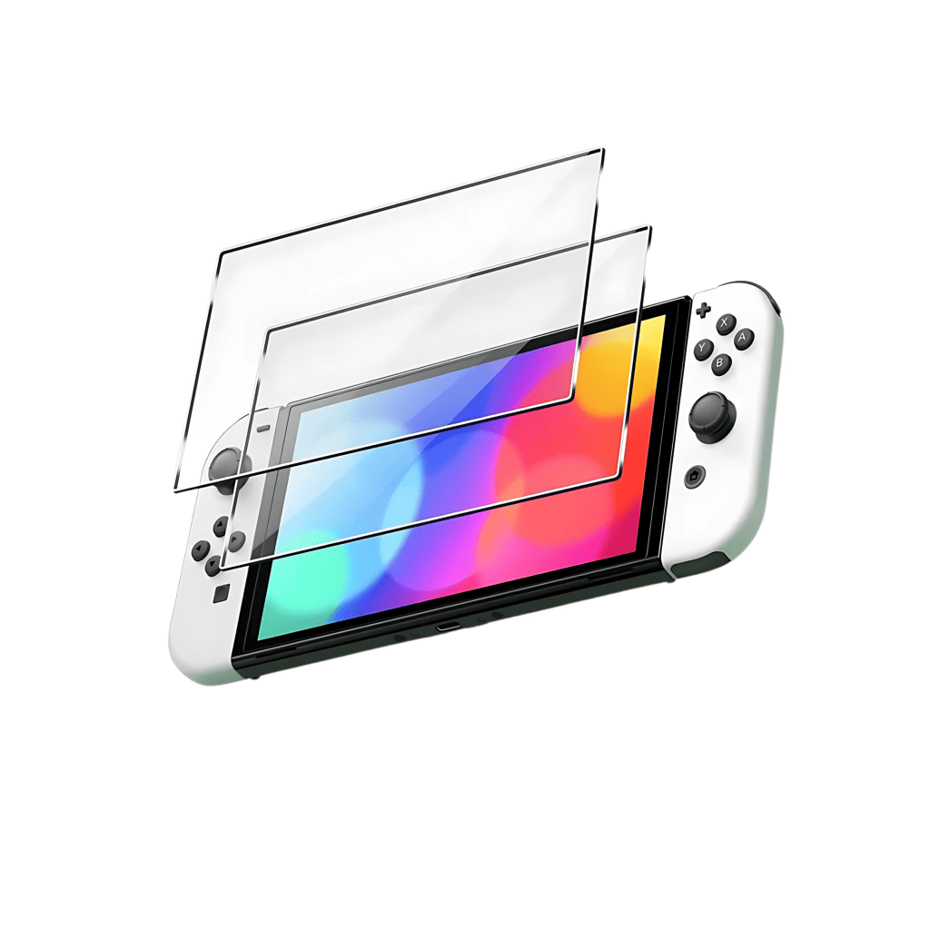 Tempered Glass Screen Guard for Nintendo Switch OLED (Pack of 2)
