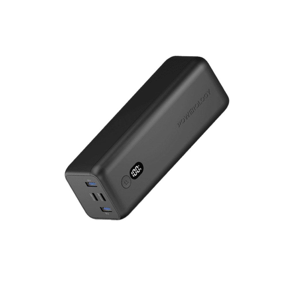Powerology Onyx 30000mAh Dual USB-C Power Bank