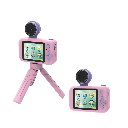 Porodo Lifestyle Kids Flip Camera with Tripod Stand