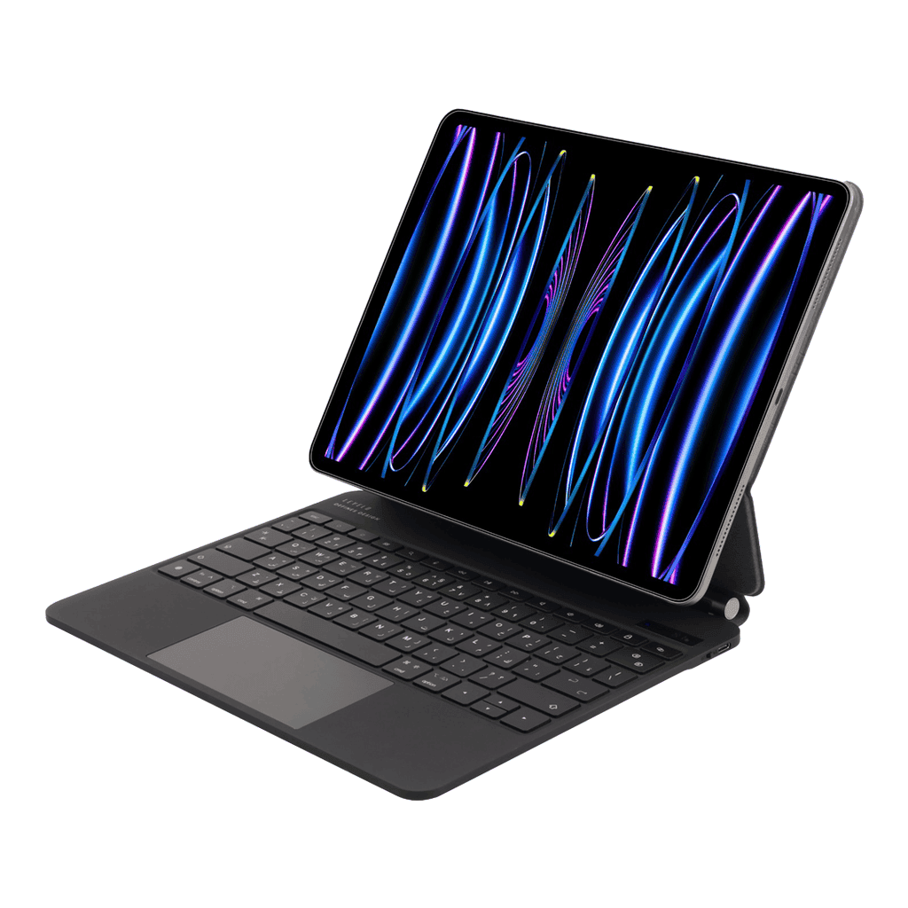 Levelo AeroBoard Saffanio Leather Wireless Keyboard for Apple iPad Pro M4 Chip (11")