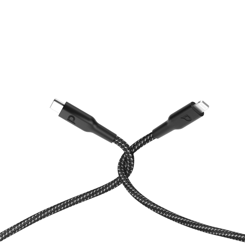 Powerology Braided USB-C to Lightning Cable PD 60W
