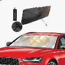 Green lion Car Windshield Umbrella