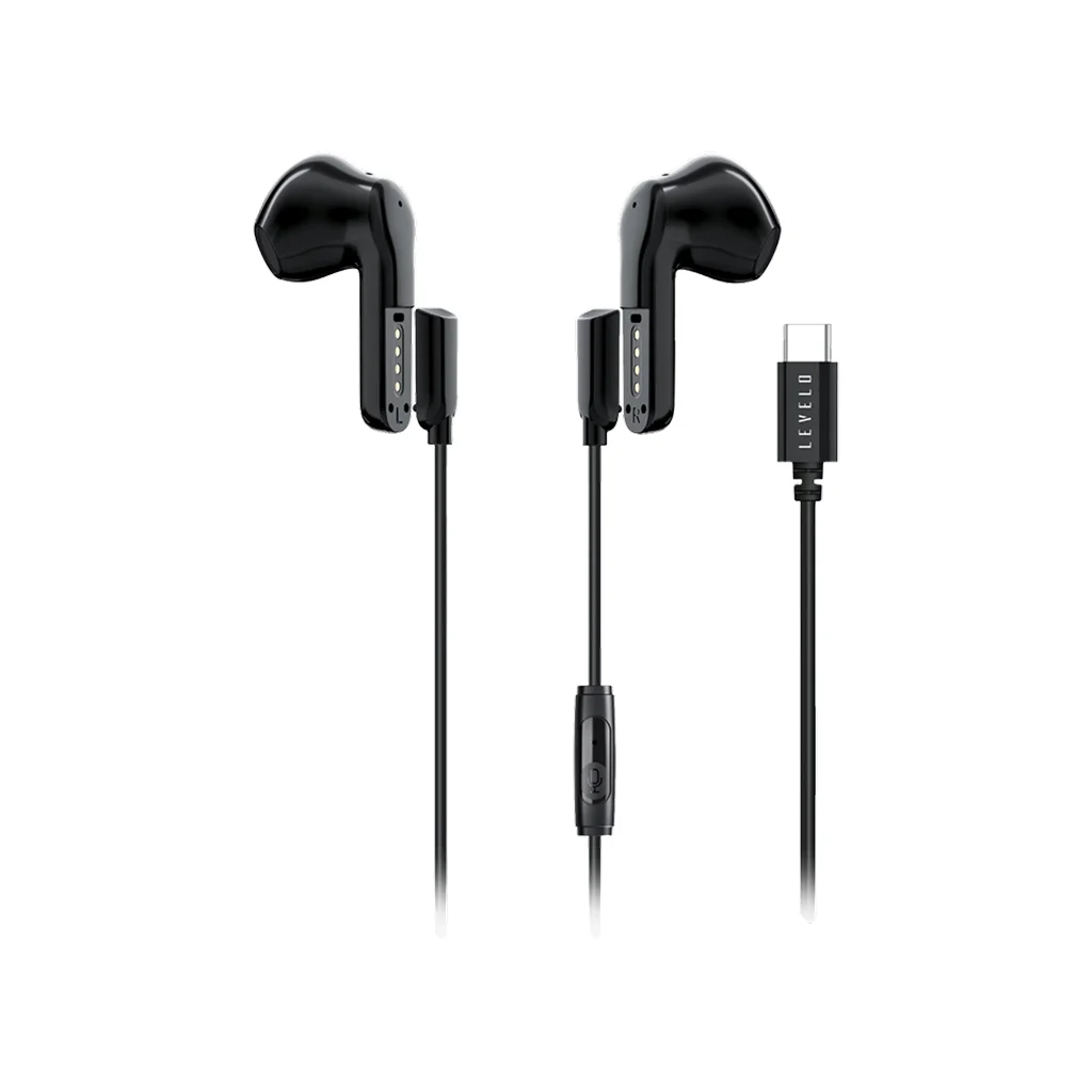 Levelo SoundFlex TWS & Wired earphone 2 in 1