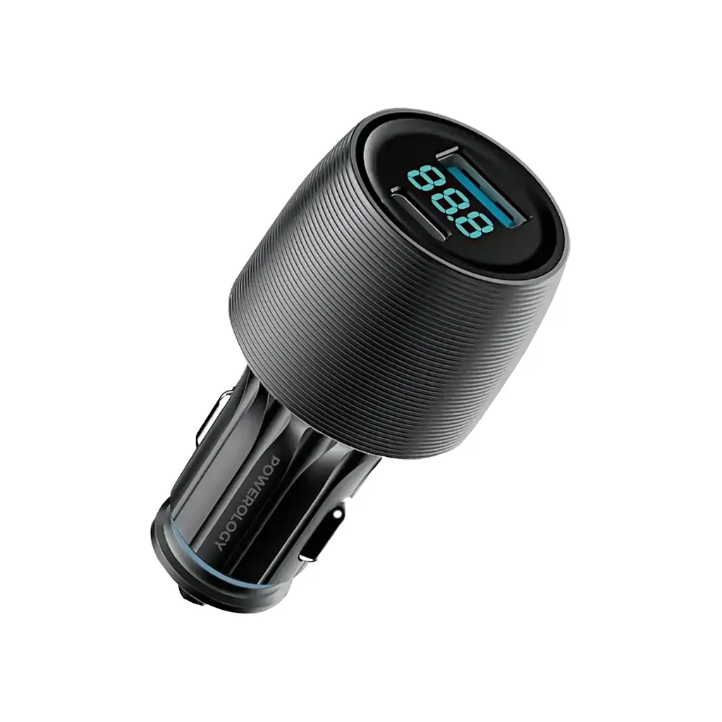 Powerology Velox 83W Dual-Port Car Charger
