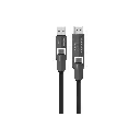 Powerology Vion 4-In-1 Charging & Data Transfer Cable