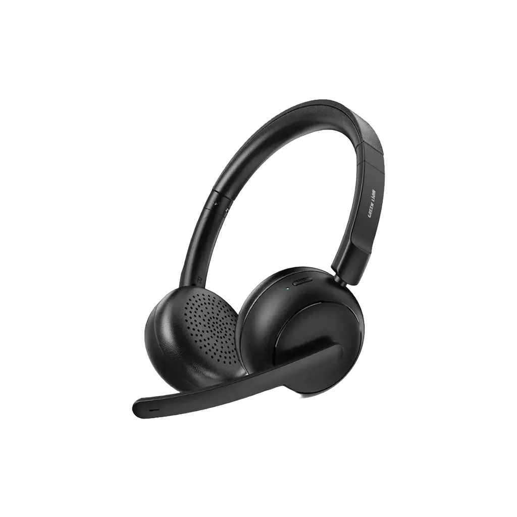 Green Lion Talk Pro Wireless Headphones (Black)