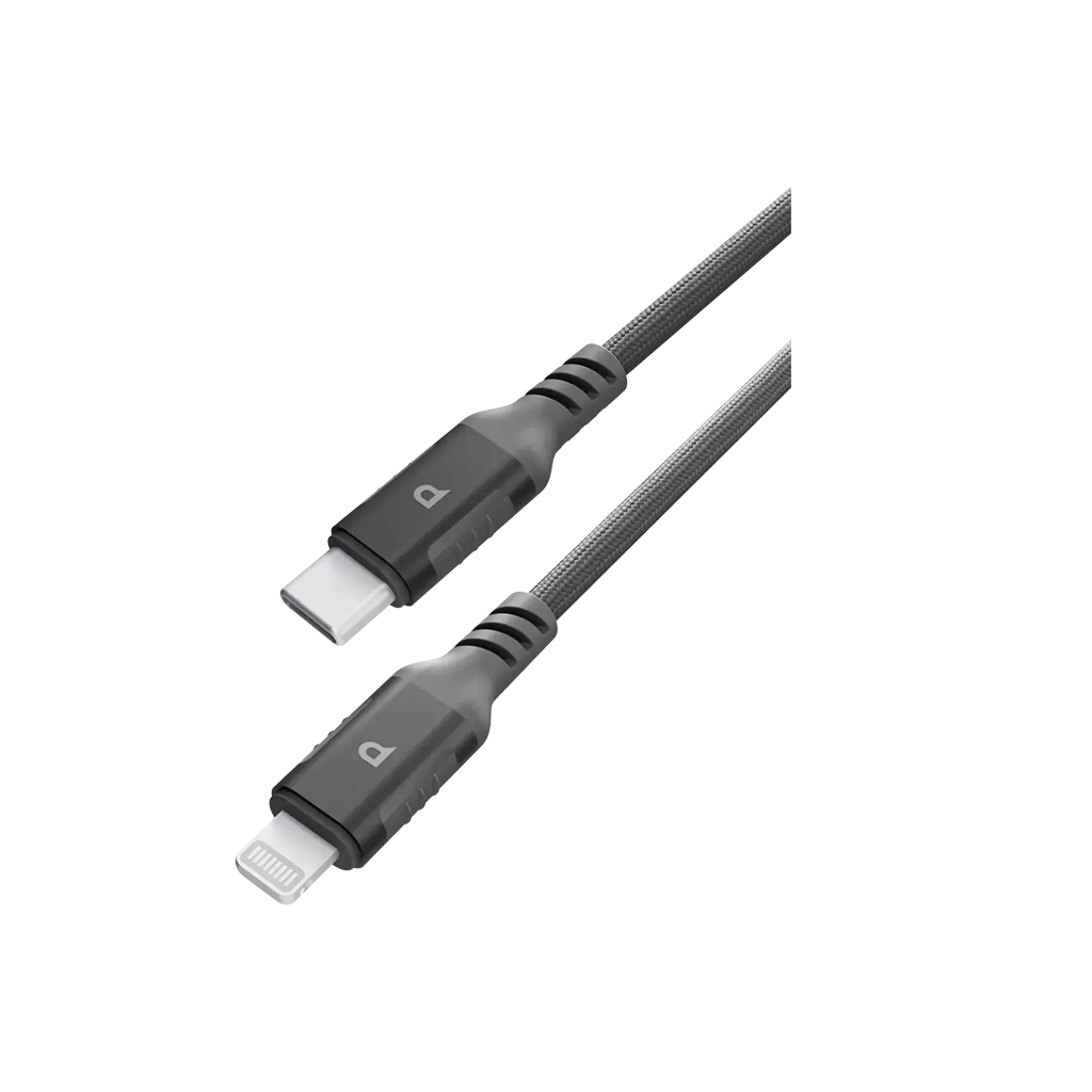Powerology Power Sync Weave USB-C to Lightning Cable
