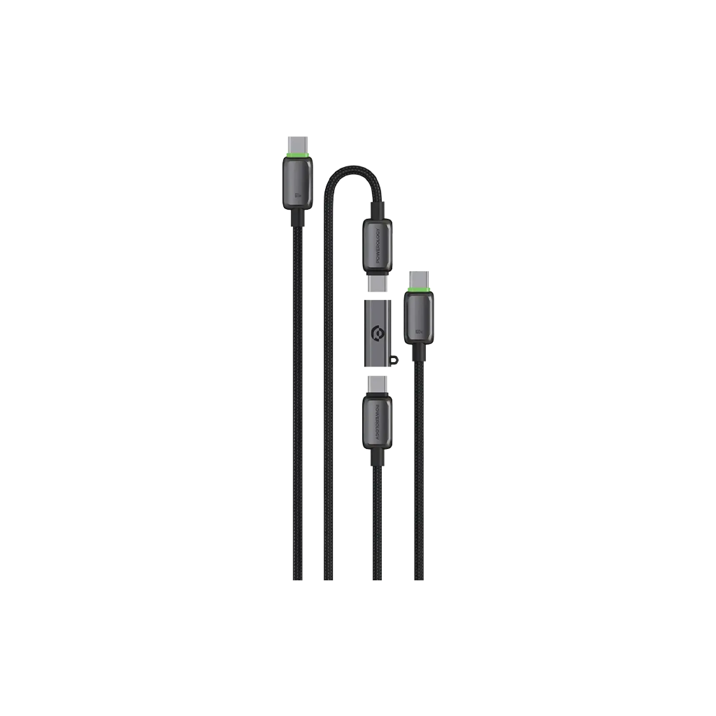Powerology Argos Dual USB-C Cables with Connector