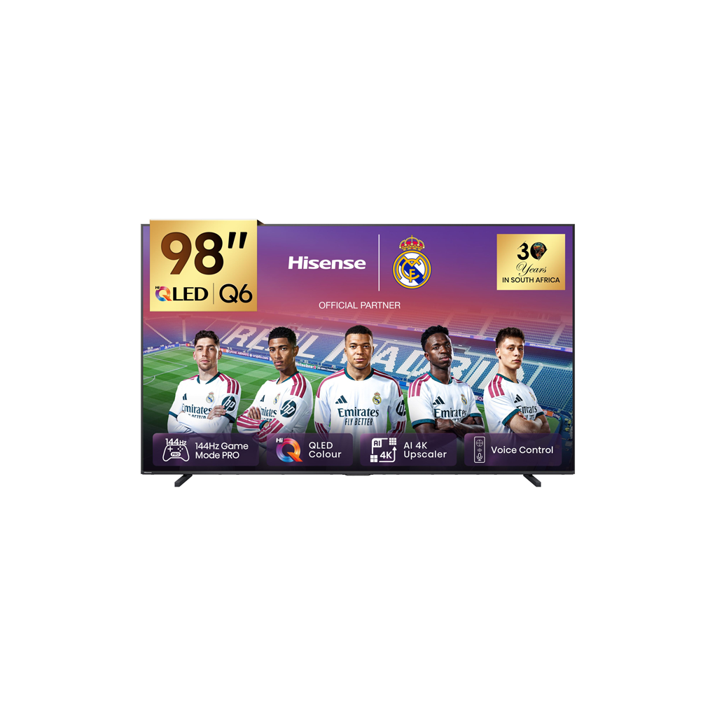 [98Q6Q] Hisense 98" Q6Q 4K QLED Smart TV