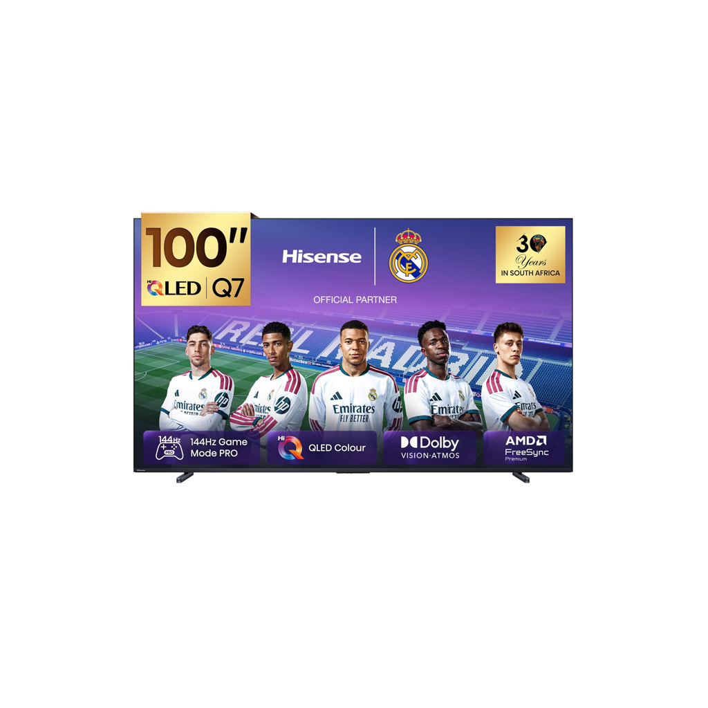 Hisense 100" Q7Q 4K 144Hz QLED Smart TV