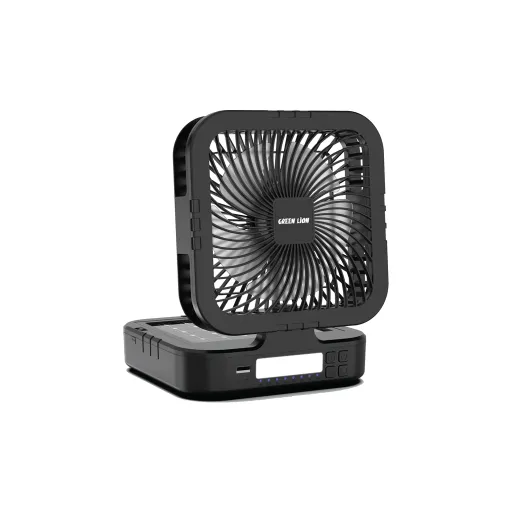 Solar Trio Fan with Light